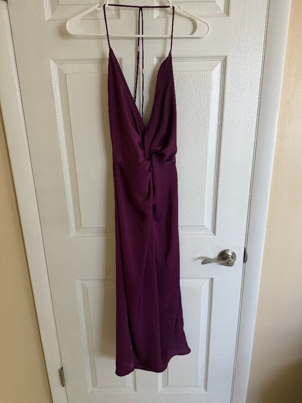 Purple Midi Zara Dress